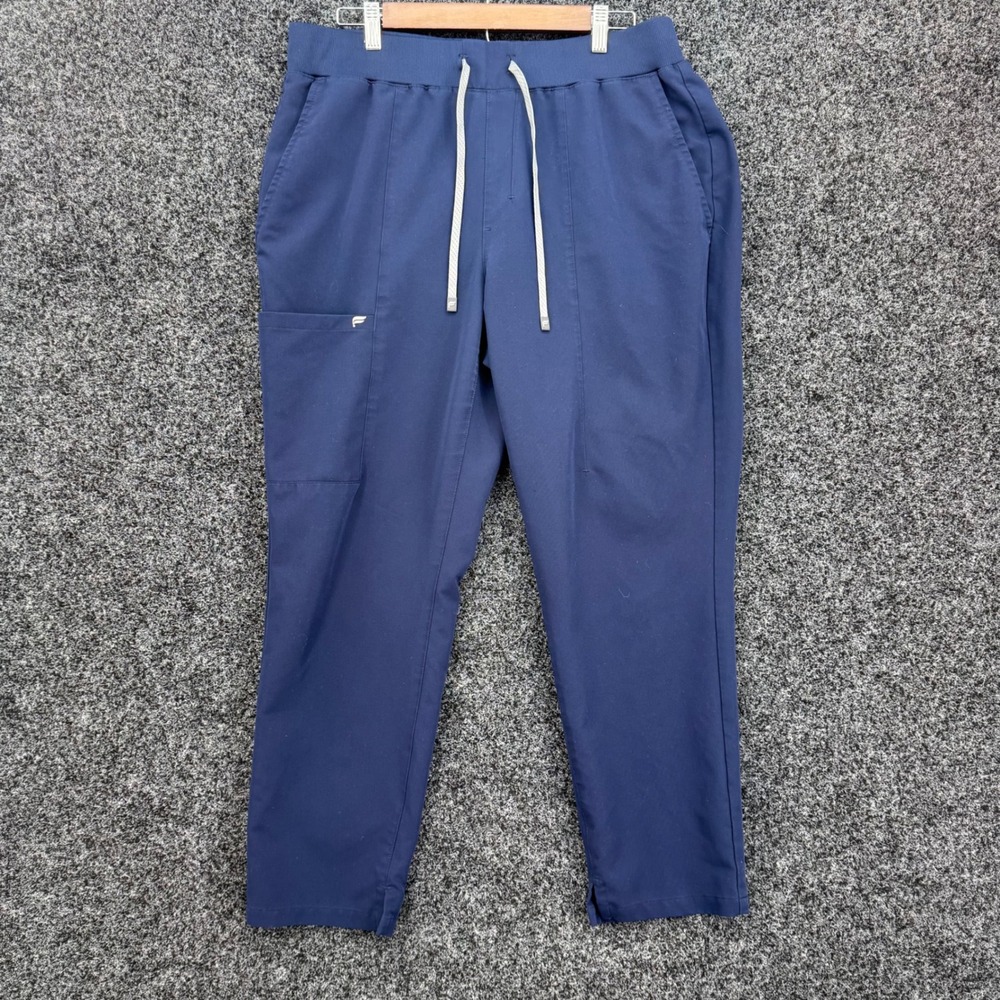 Fabletics Feel Good Performance Scrub Pants Navy Blue XL Short PN2253978-4810